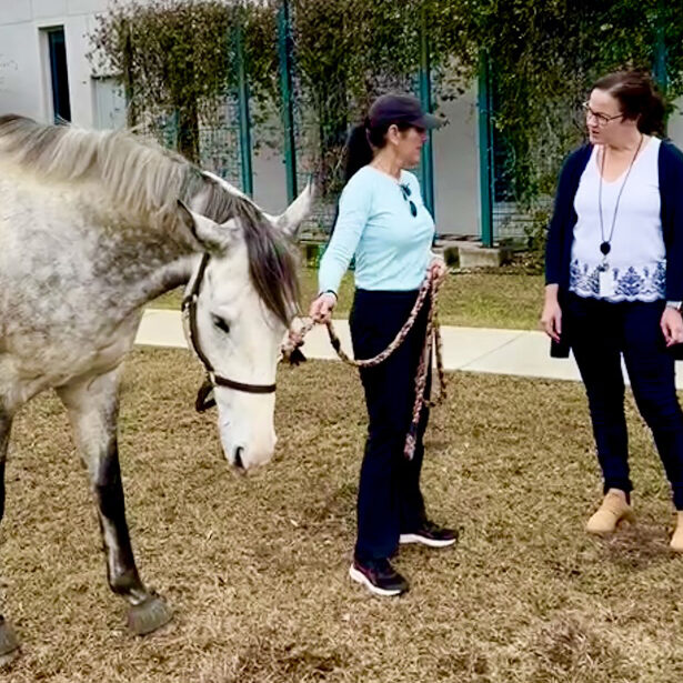 Ash with Kelly and Clients on location