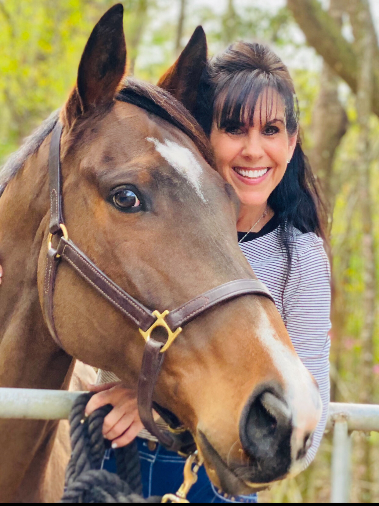 Photo of Kelly and Bear