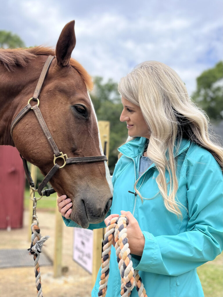 Special moments are shared between person and horse